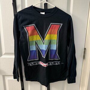 Maryland Rainbow Graphic Long Sleeve T-shirt